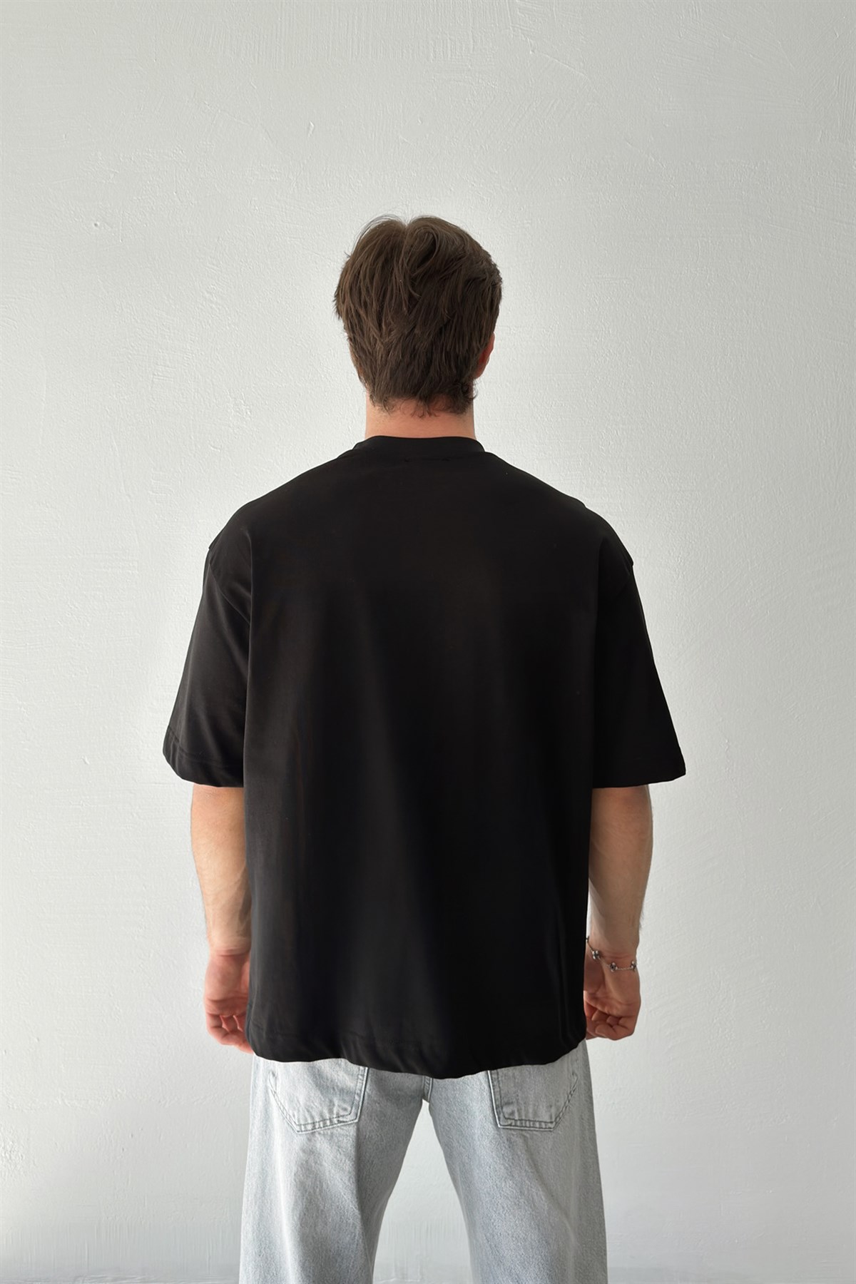 New York Baskılı Tişört