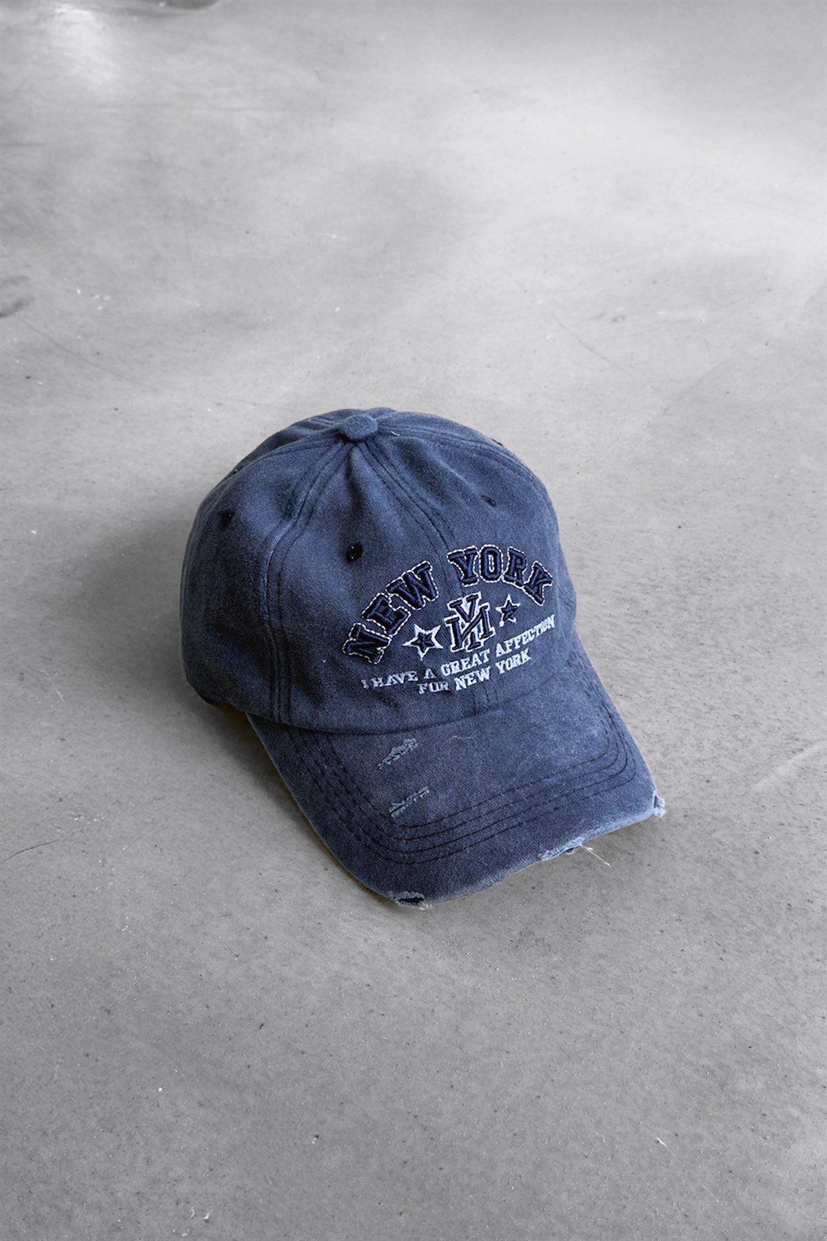 New York Nakışlı Şapka