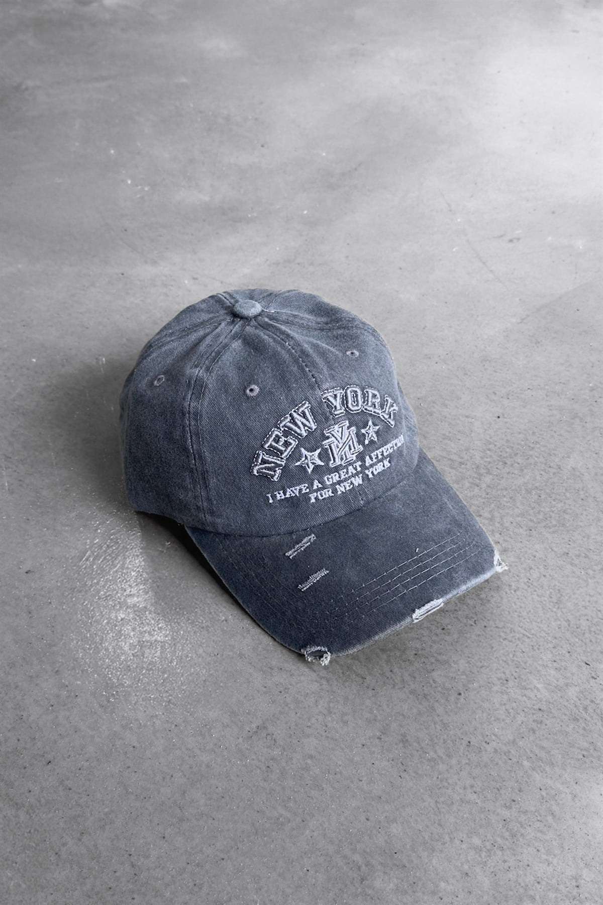 New York Nakışlı Şapka