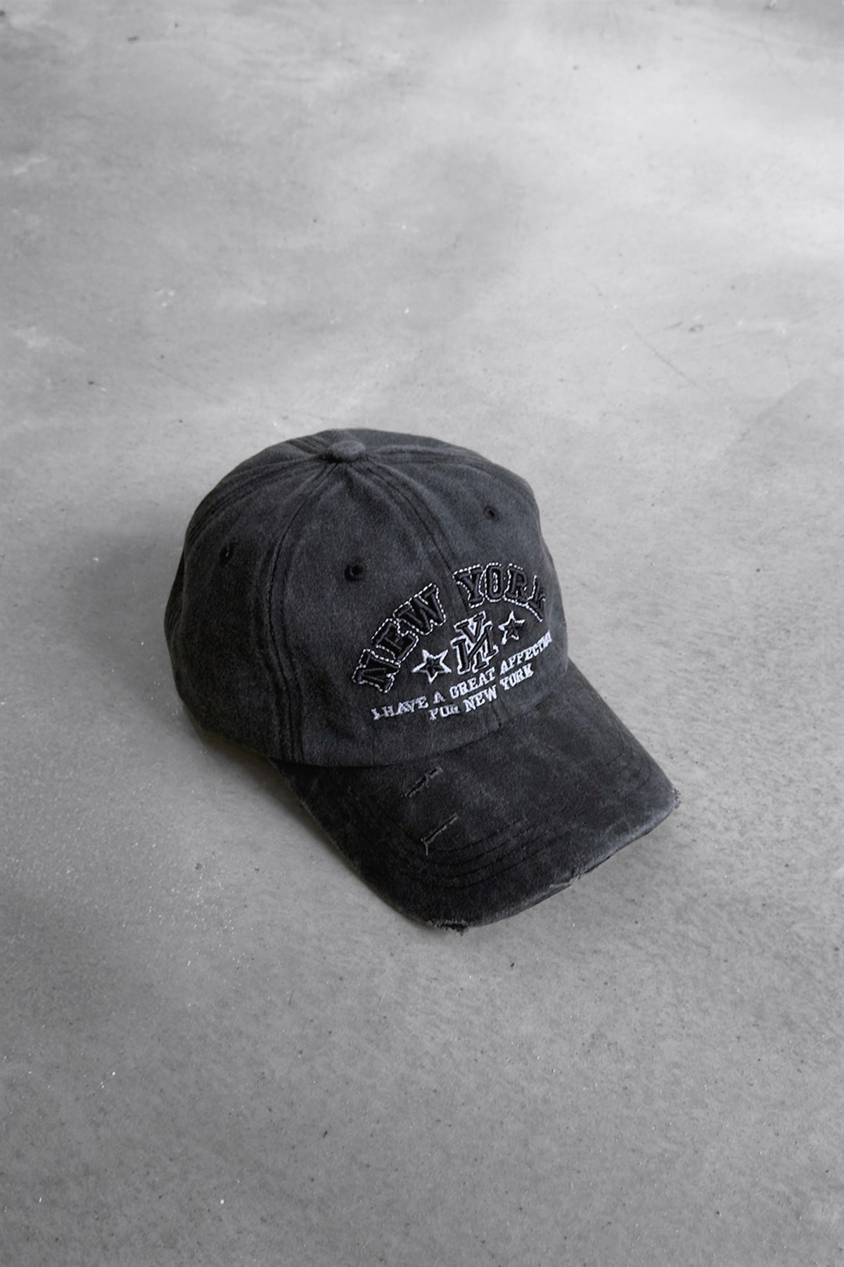 New York Nakışlı Şapka