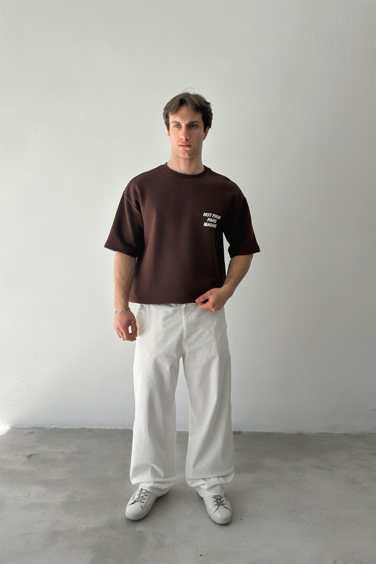 Not From Paris Baskılı Tişört