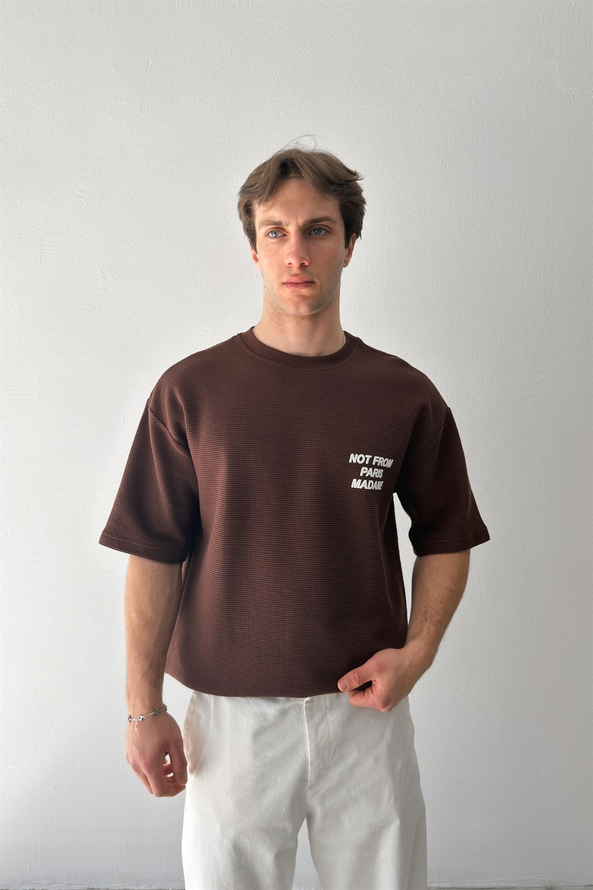 Not From Paris Baskılı Tişört