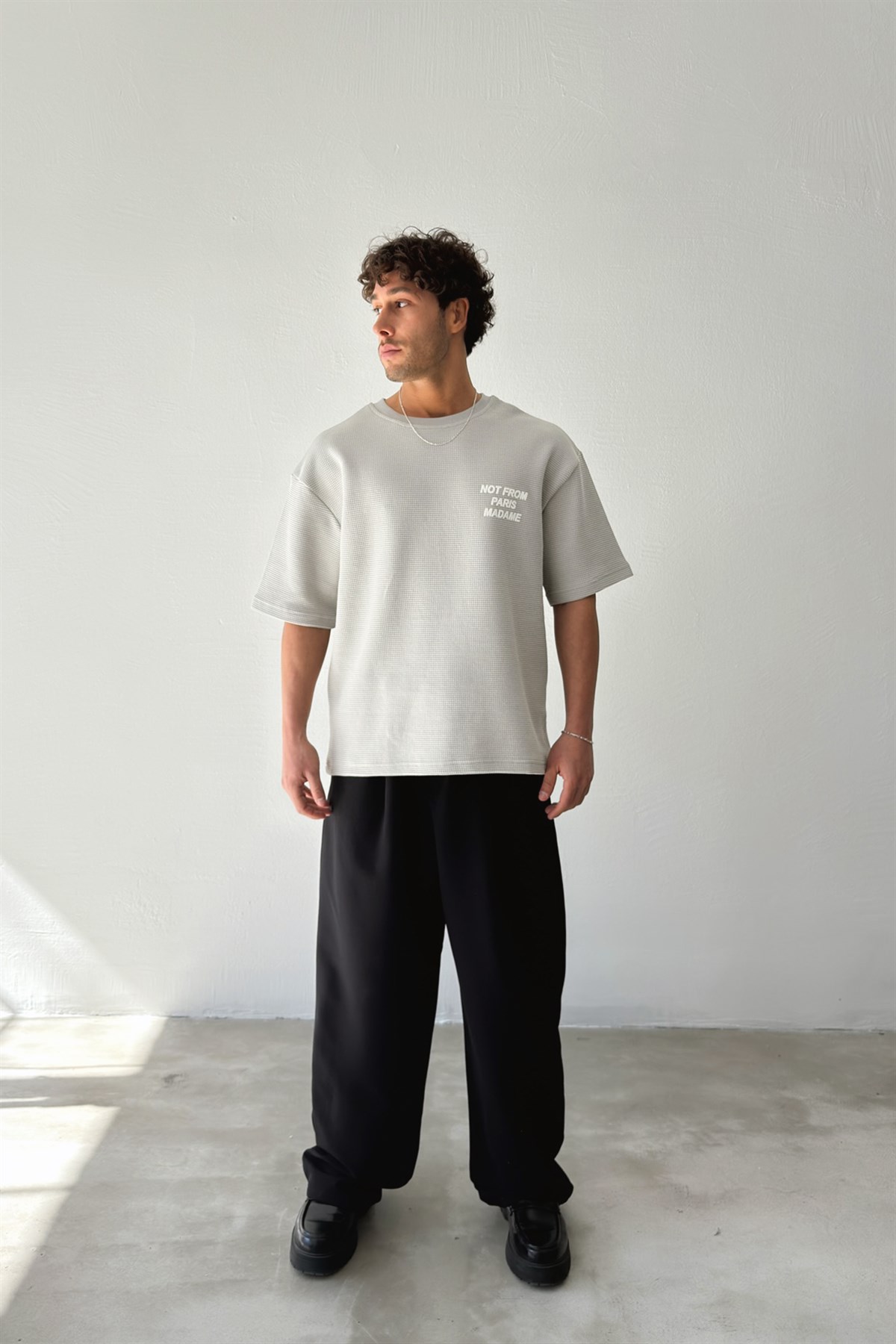 Not From Paris Baskılı Tişört