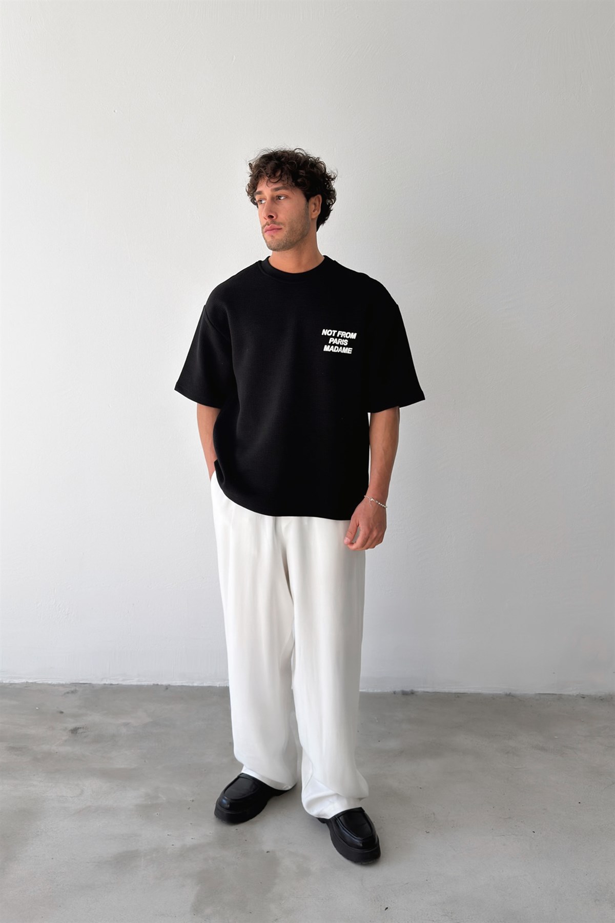 Not From Paris Baskılı Tişört