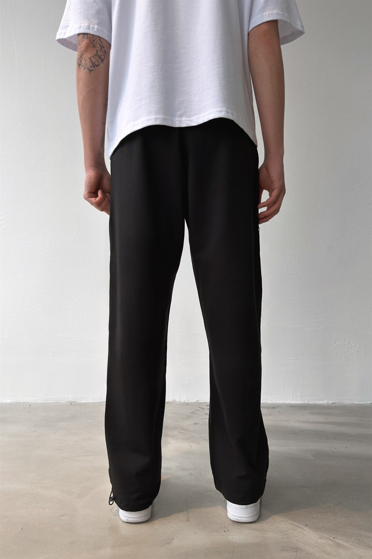 Ny Baskılı Paça Stoper Baggy Eşofman