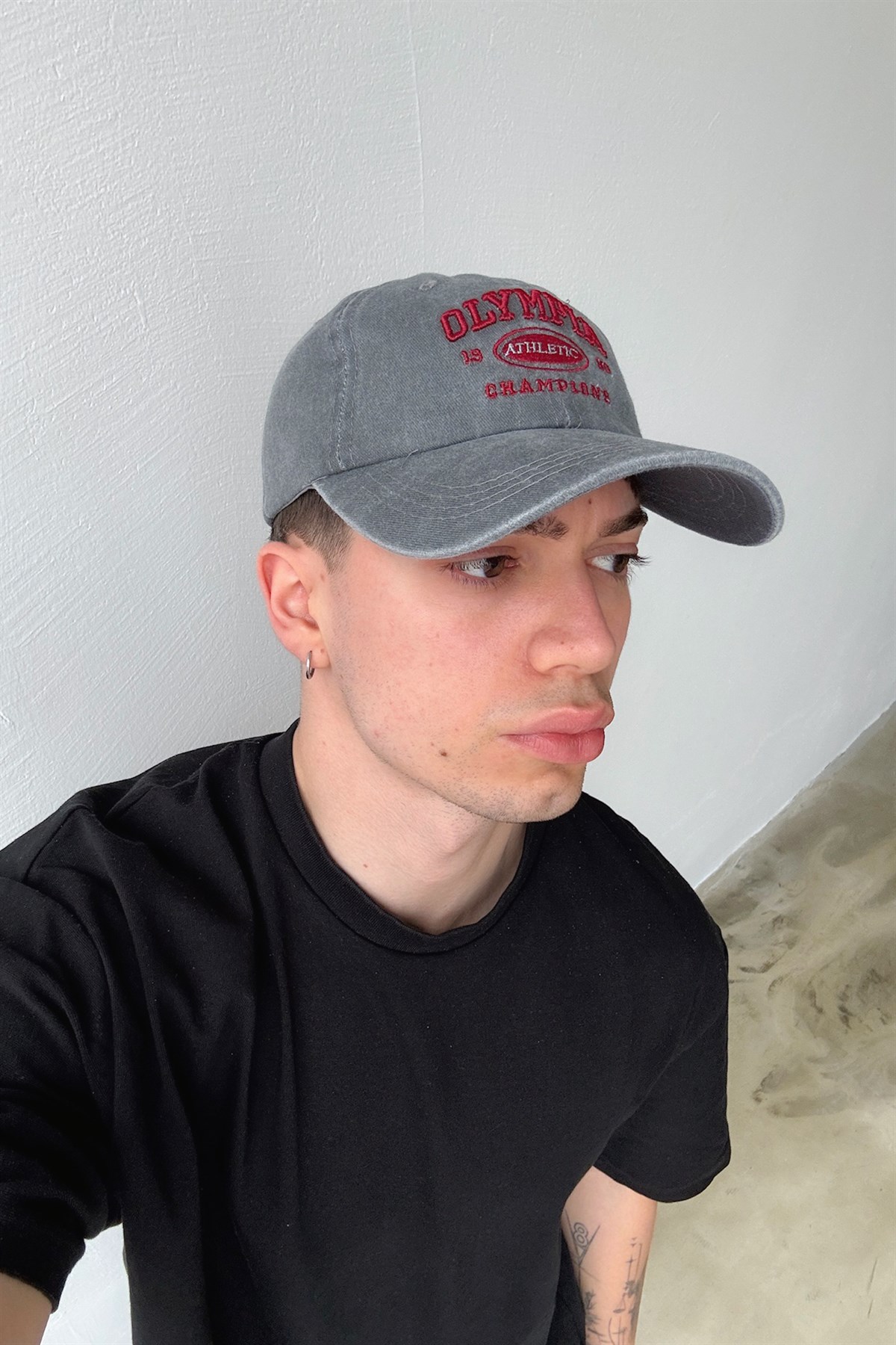 Olympia Nakışlı Şapka