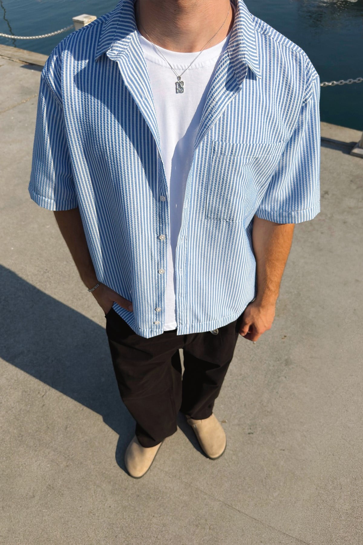 Interval Striped Shirt