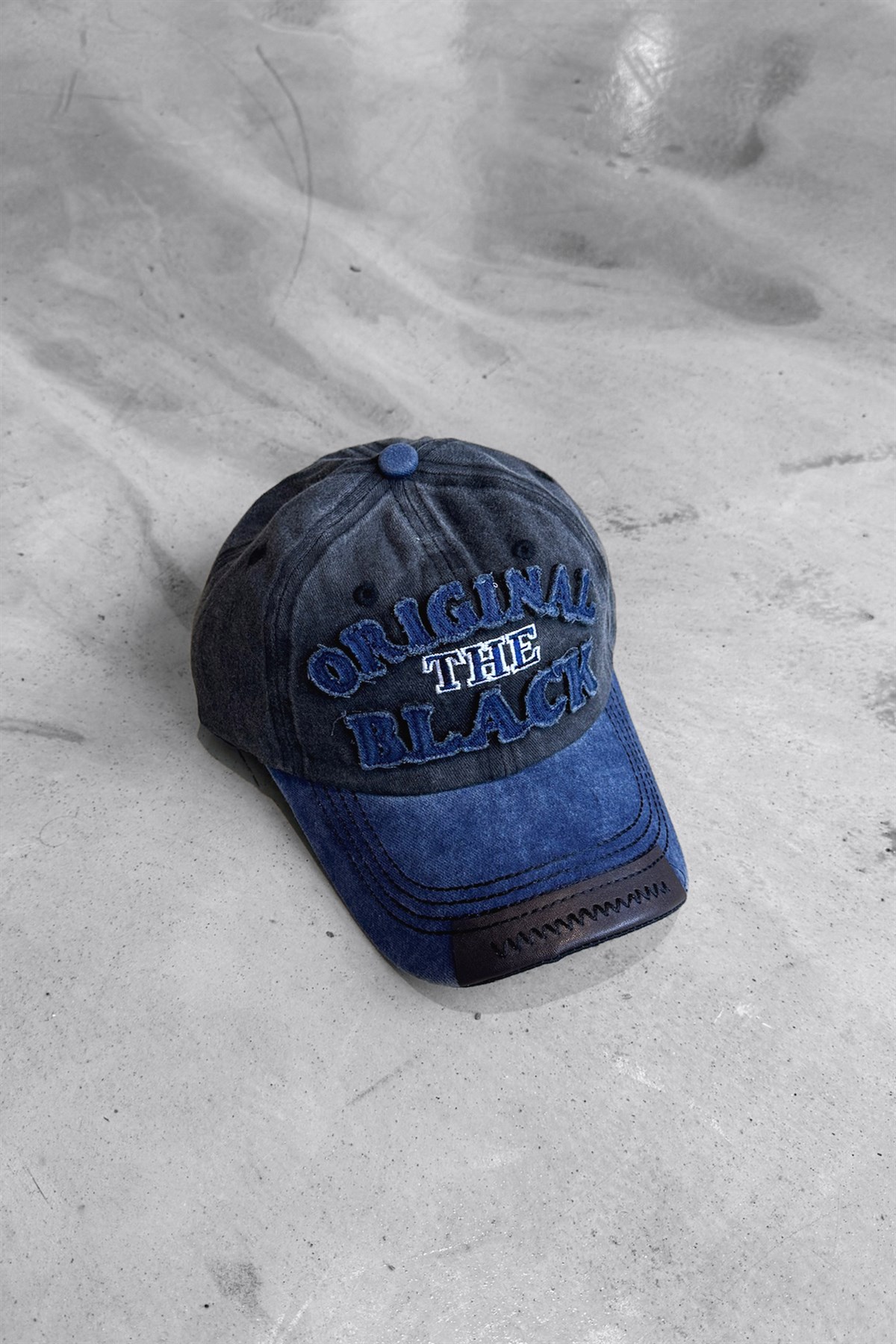 Original Black Nakışlı Şapka