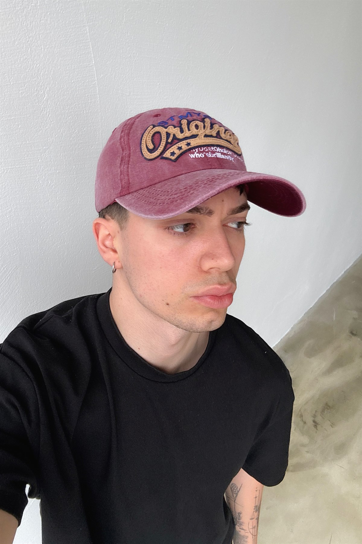 Original Nakışlı Şapka