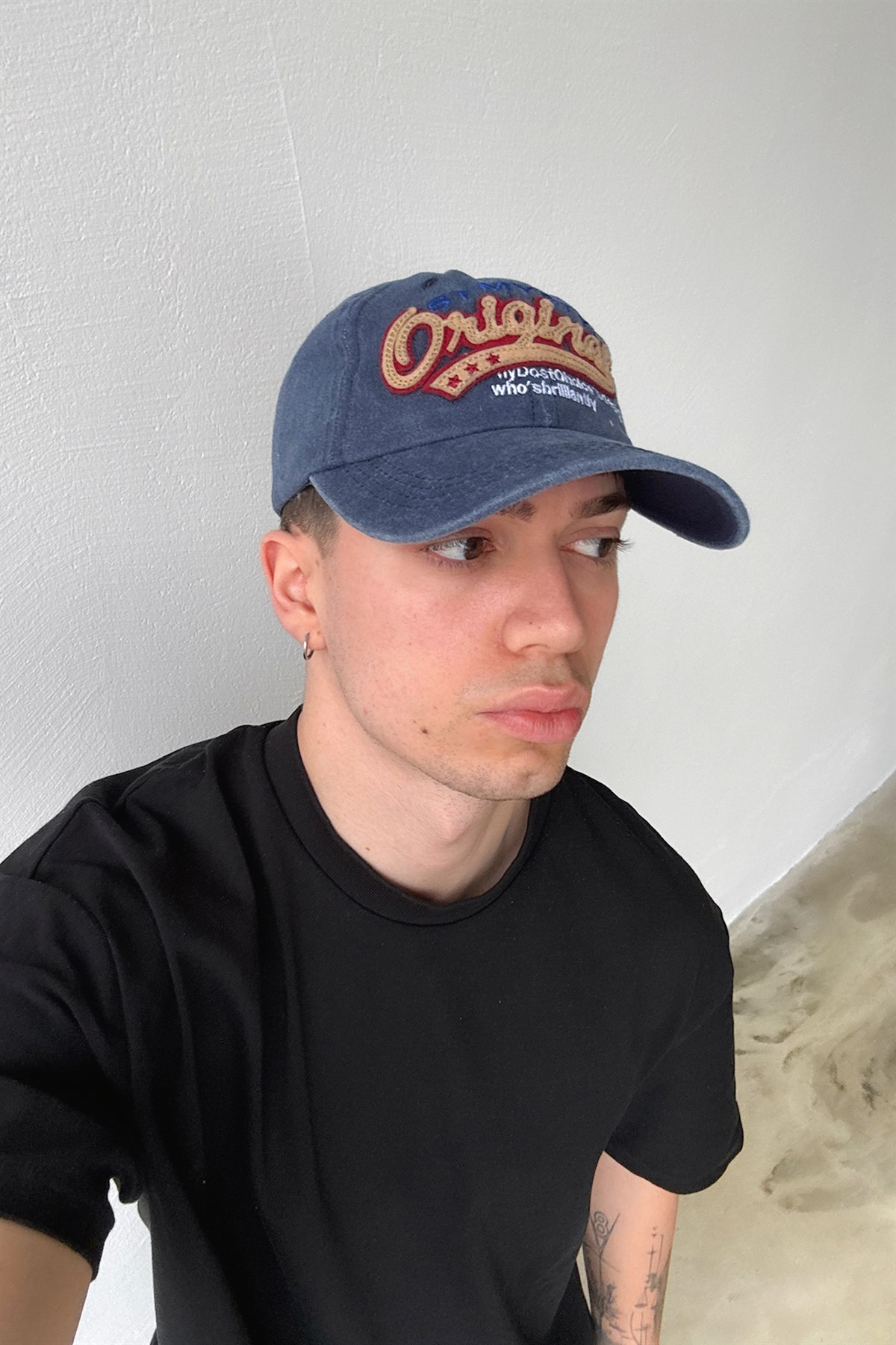 Original Nakışlı Şapka