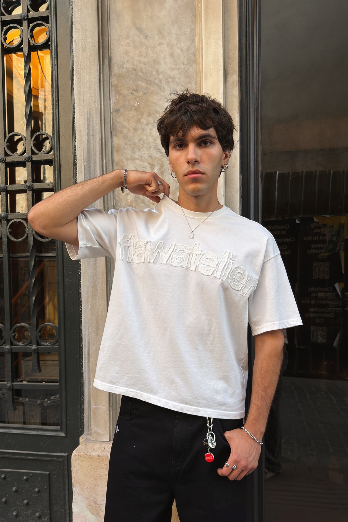 Patch Boxy Tee