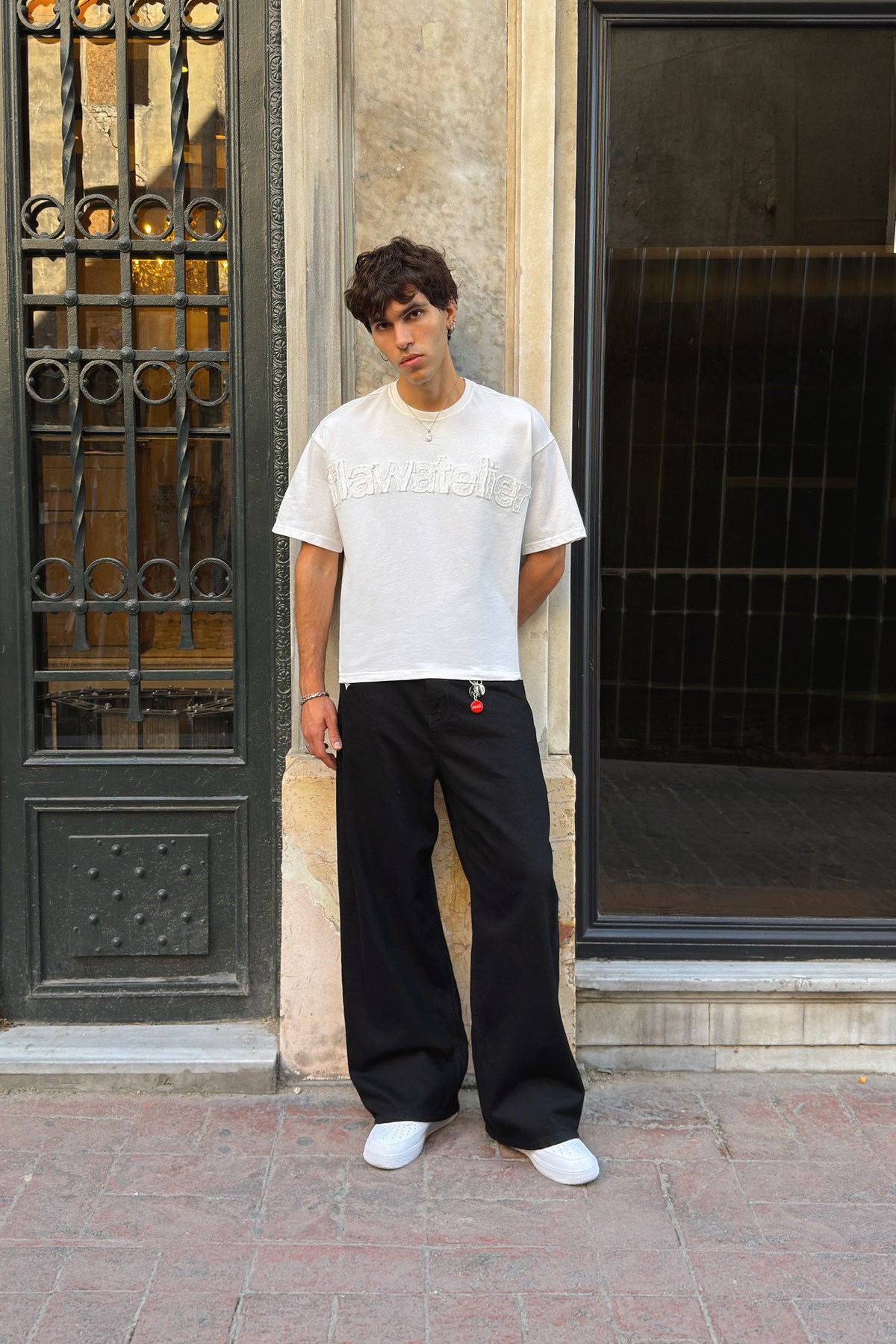 Patch Boxy Tee