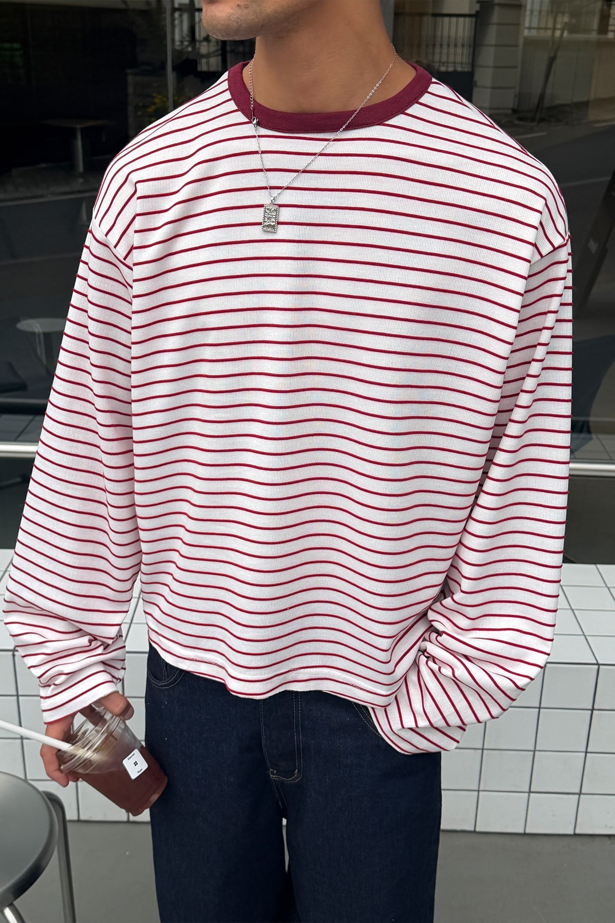 Pier Stripe Tee
