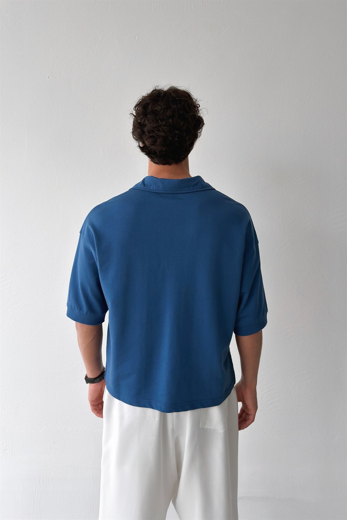 Polo Yaka Champions Baskılı Tişört