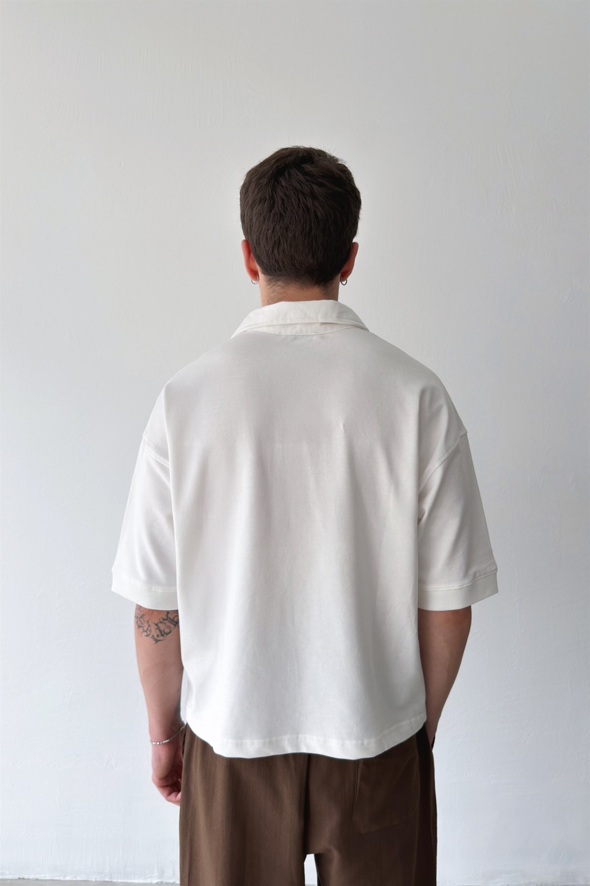 Polo Yaka Champions Baskılı Tişört