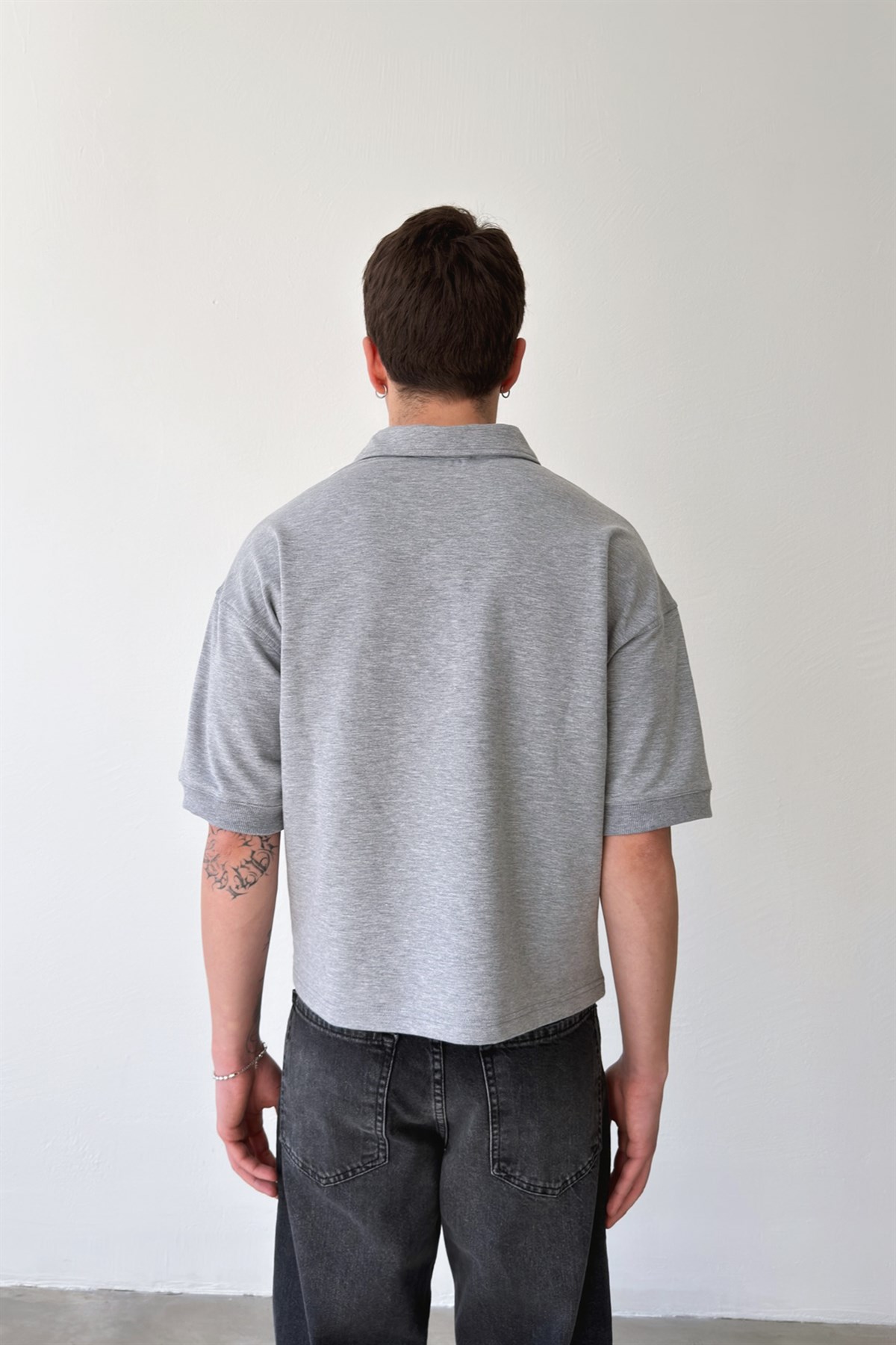 Polo Yaka Champions Baskılı Tişört