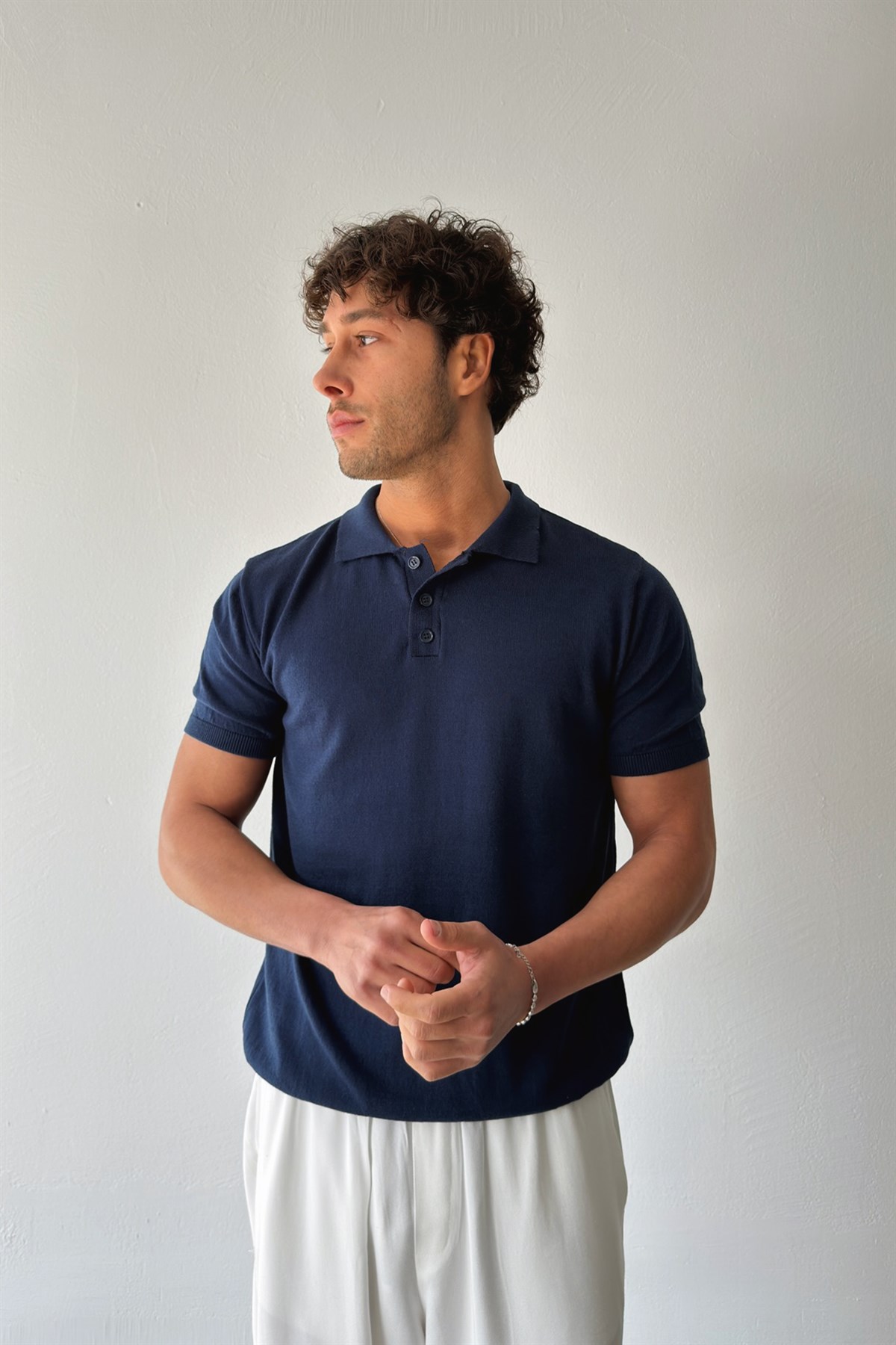 Polo Yaka Triko Tişört