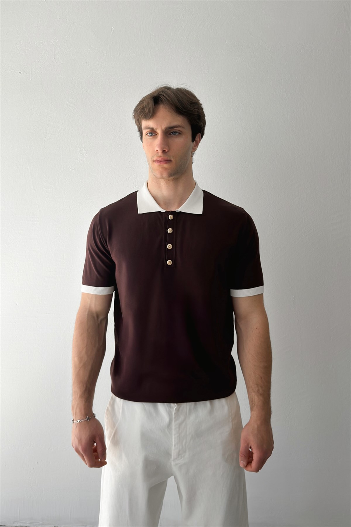 Polo Yaka Triko Tişört