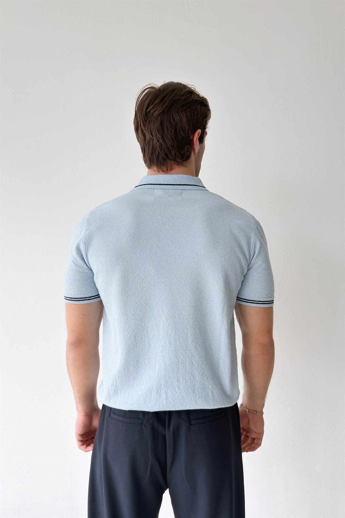 Polo Yaka Triko Tişört