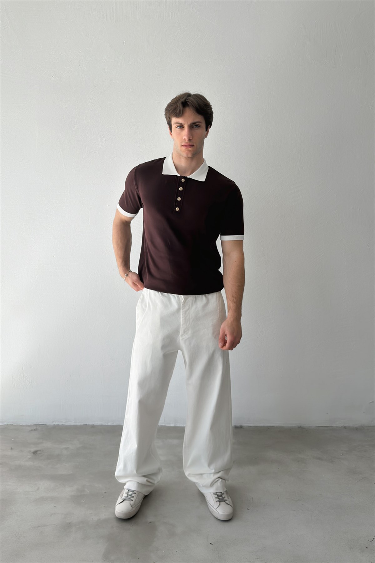 Polo Yaka Triko Tişört