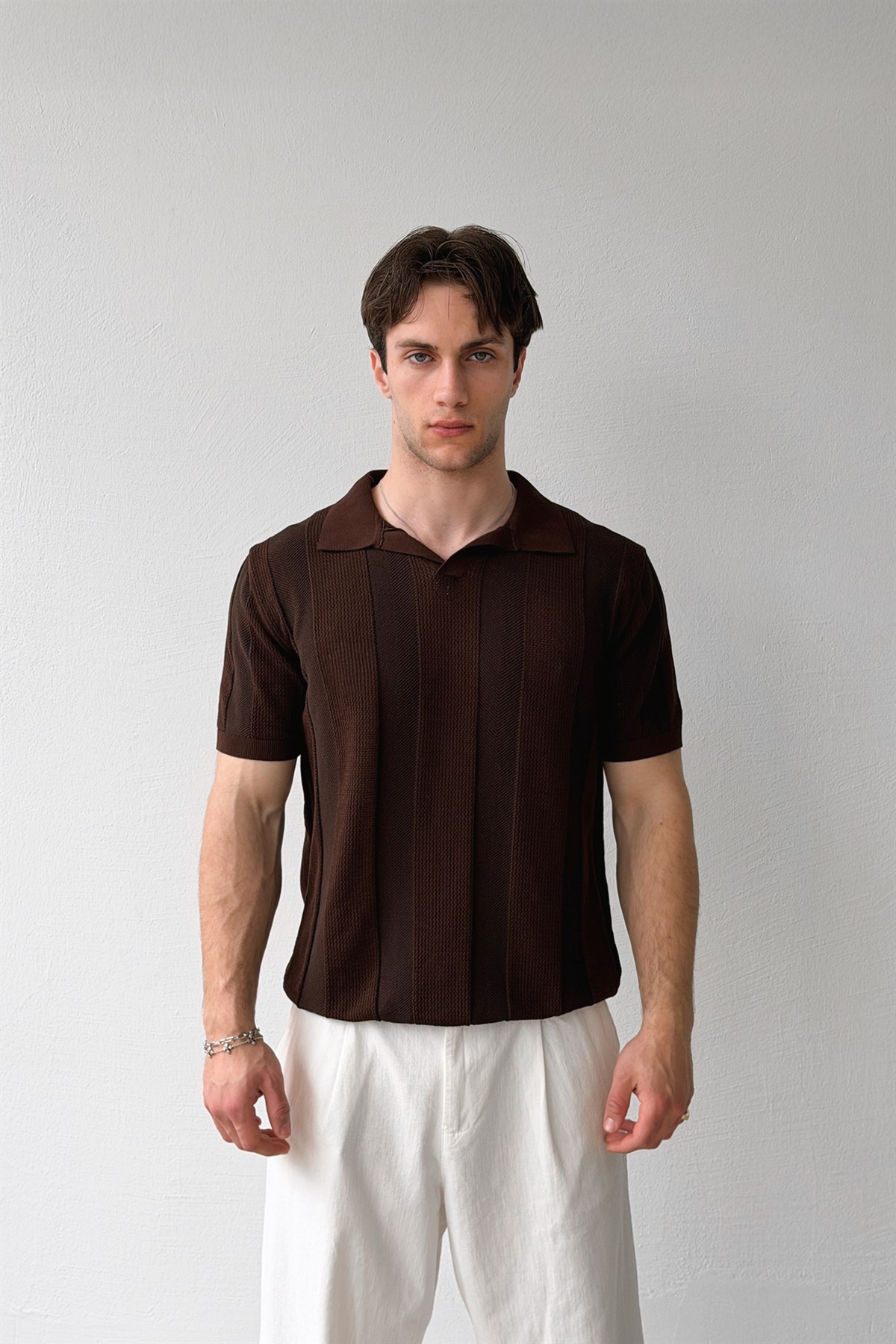 Polo Yaka Triko Tişört