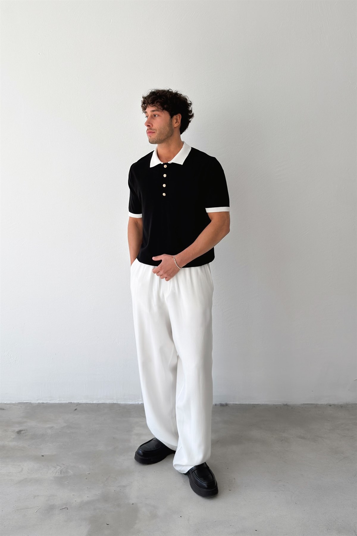 Polo Yaka Triko Tişört