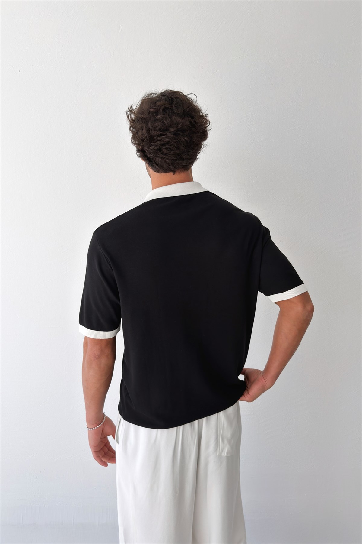 Polo Yaka Triko Tişört