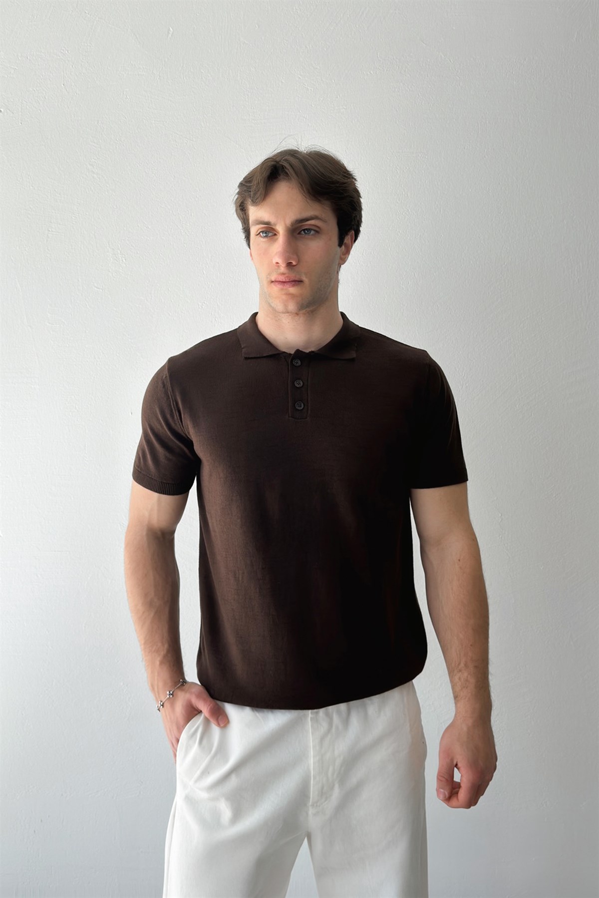 Polo Yaka Triko Tişört