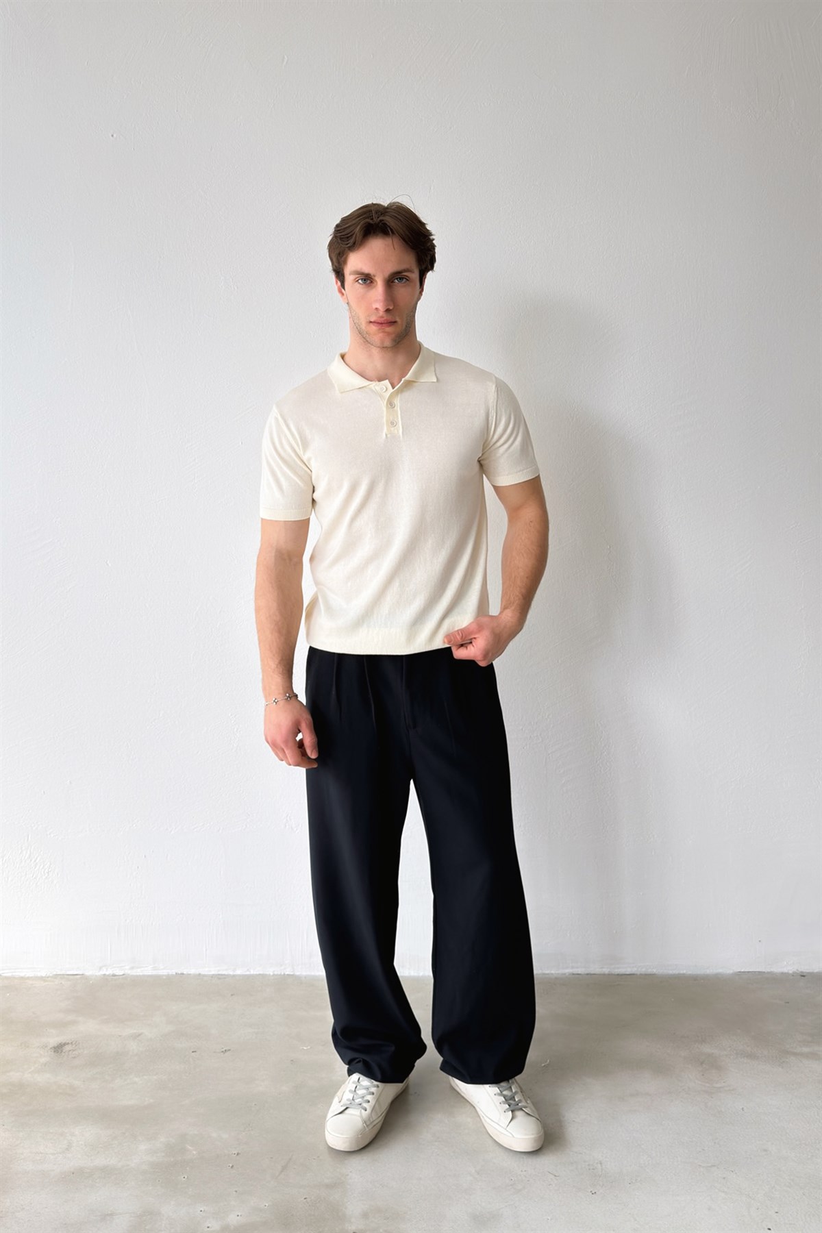 Polo Yaka Triko Tişört