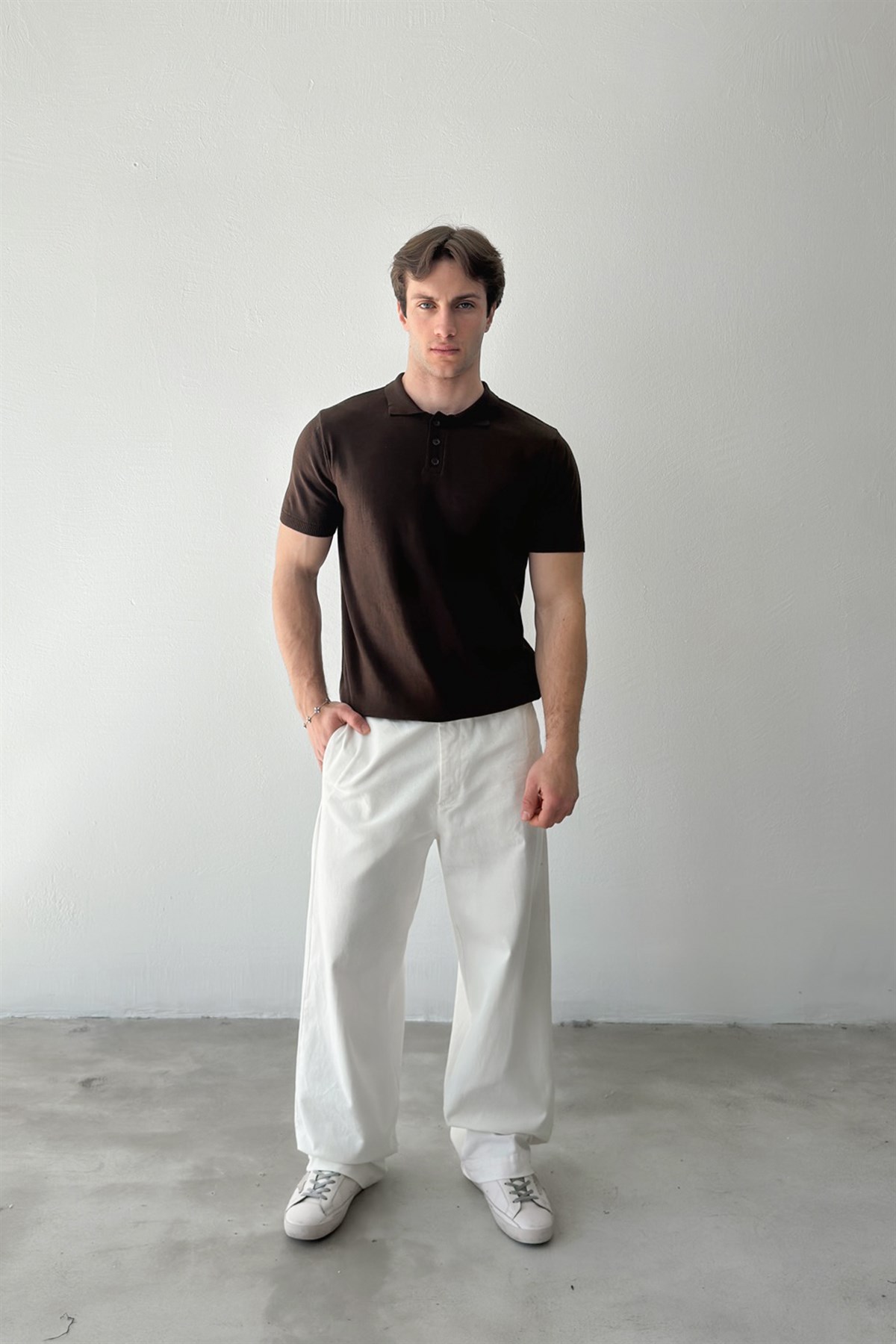 Polo Yaka Triko Tişört