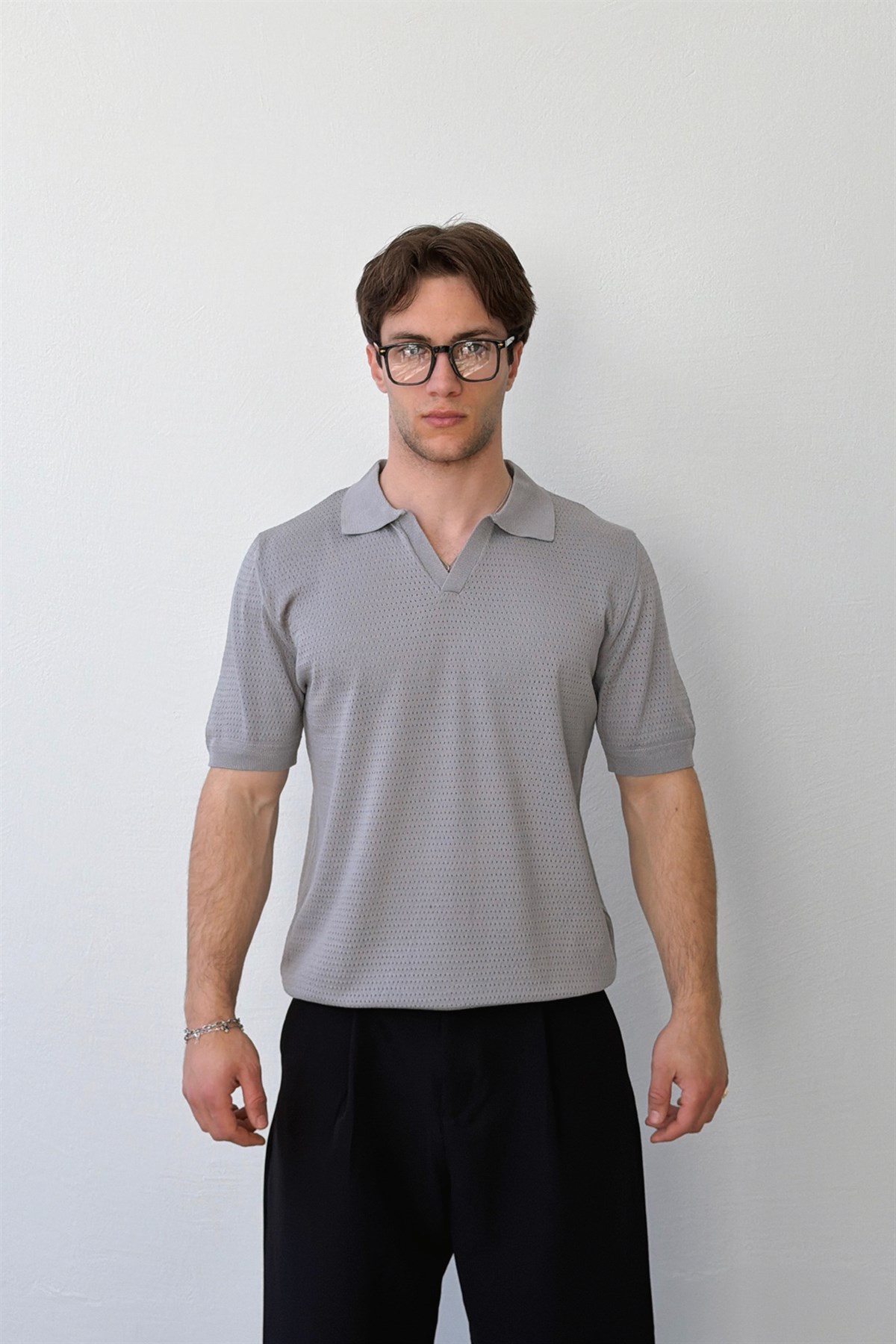 Polo Yaka Triko Tişört