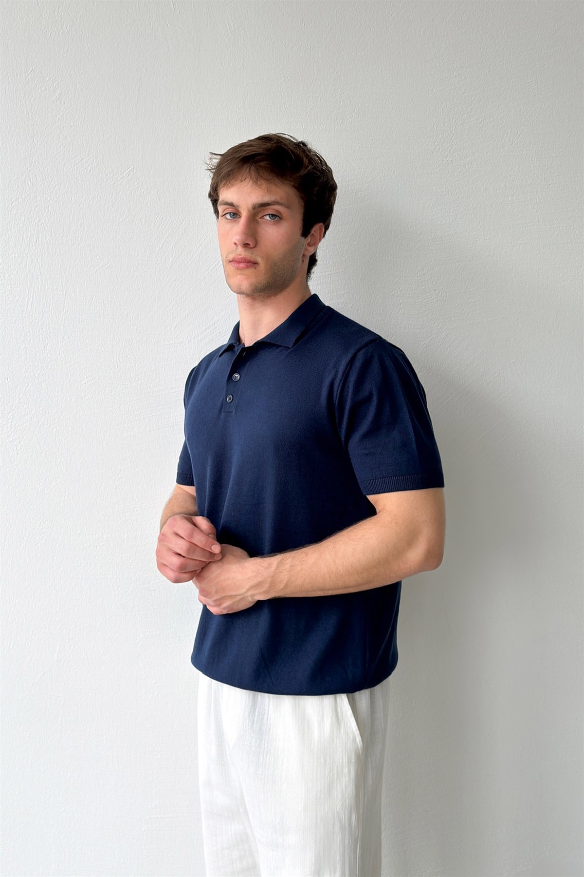 Polo Yaka Triko Tişört