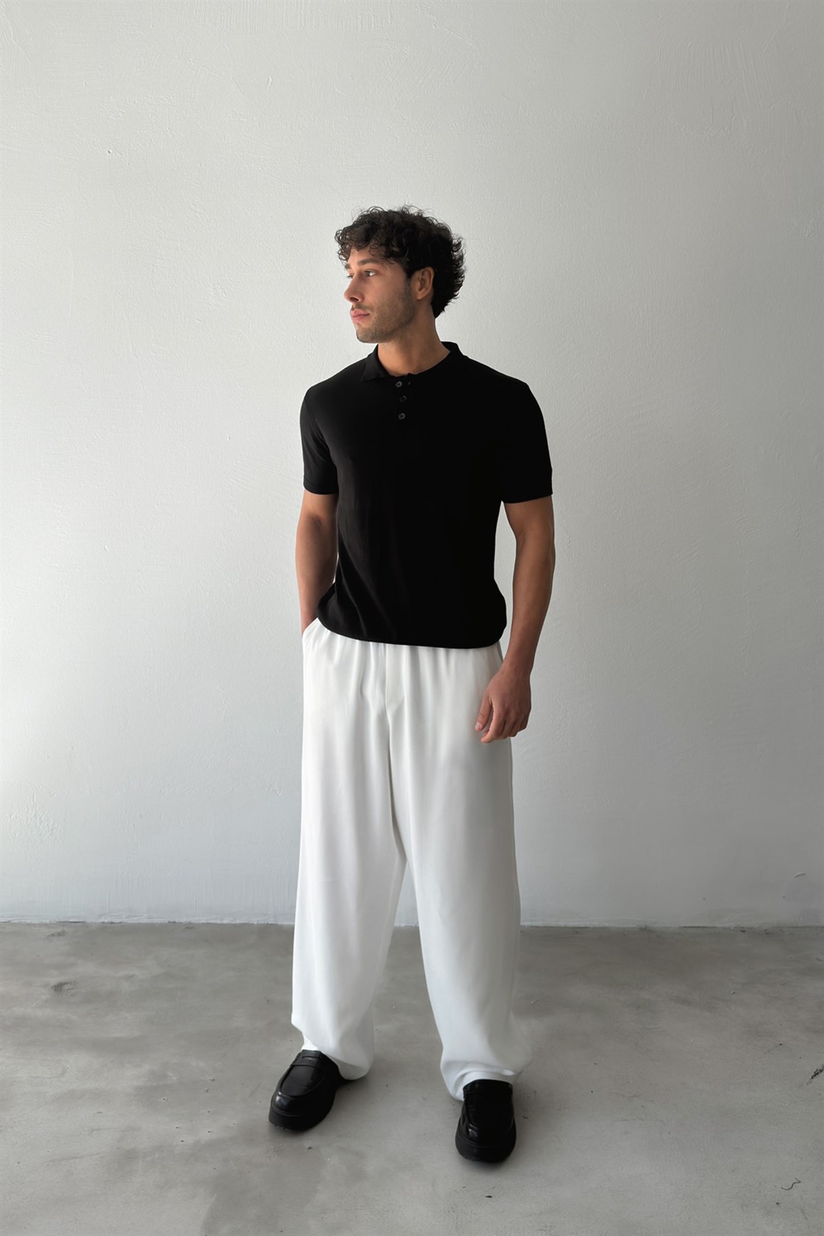 Polo Yaka Triko Tişört