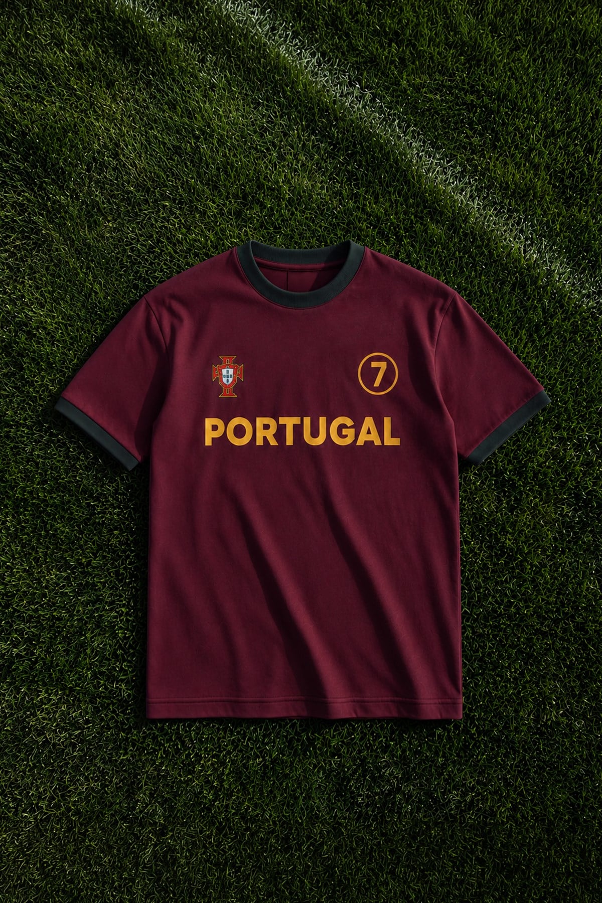Portugal 10 Baskılı Tişört