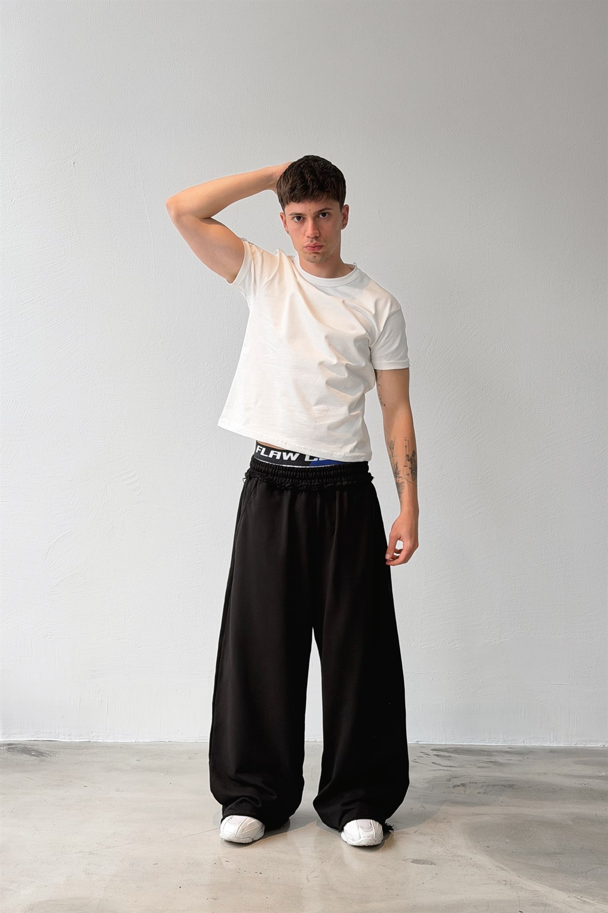 Premium Flawatelier Nakışlı Ekstra Baggy Eşofman Altı