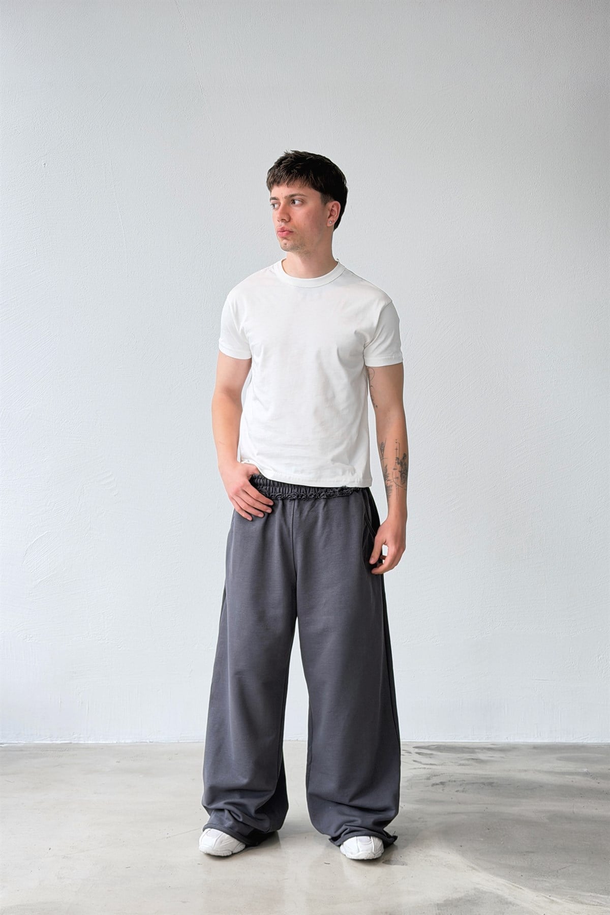 Premium Flawatelier Nakışlı Ekstra Baggy Eşofman Altı