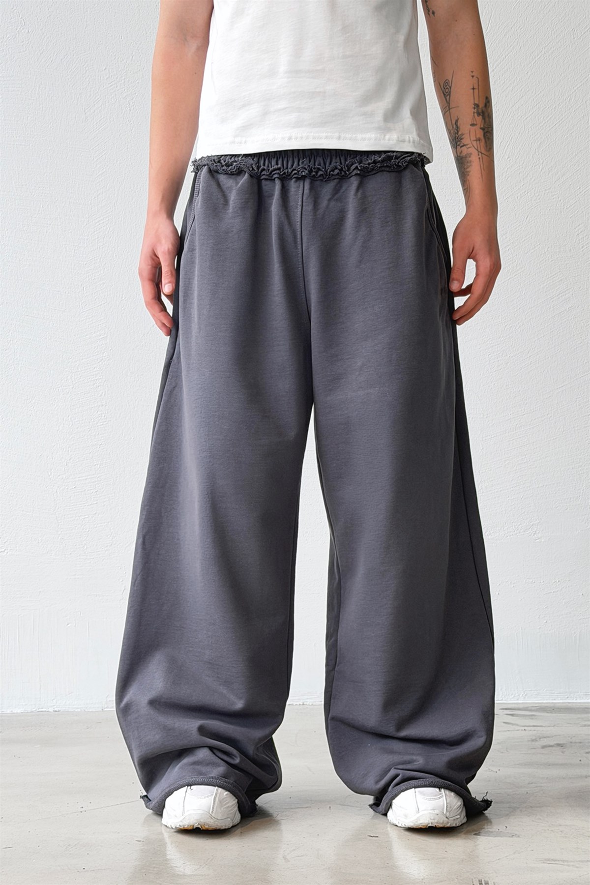 Premium Flawatelier Nakışlı Ekstra Baggy Eşofman Altı