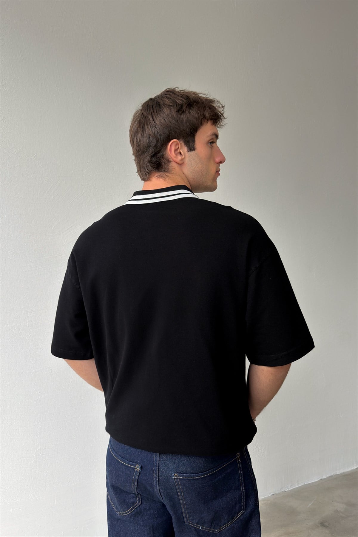Rad Gnades Baskılı Polo Yaka Tişört