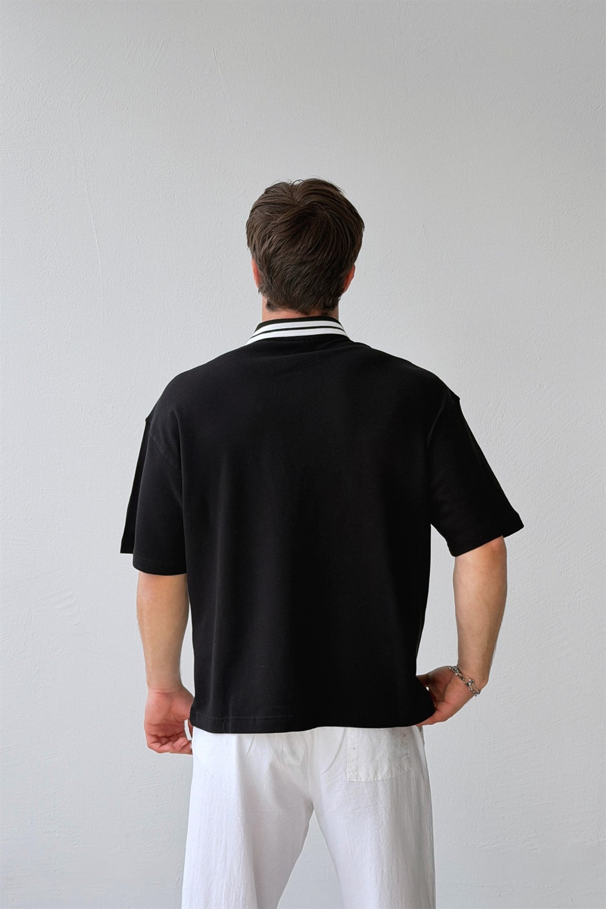 Rad Gnades Baskılı Polo Yaka Tişört