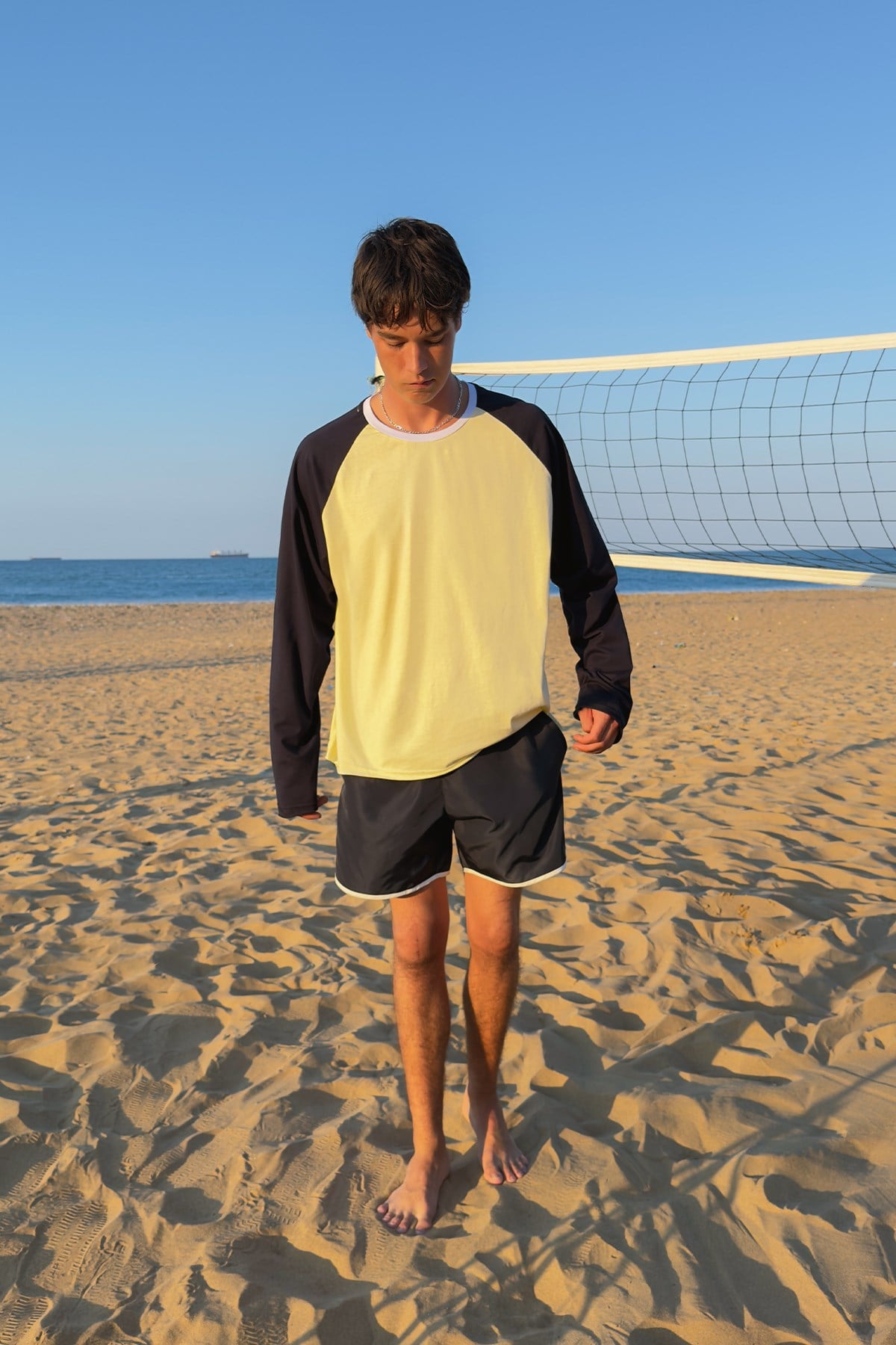 Color Block Longsleeve T-shirt