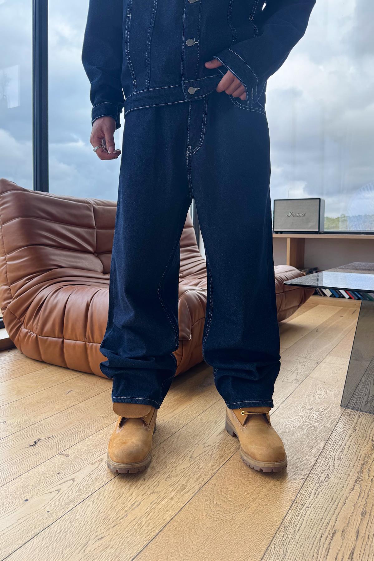 Rahat Kalıp Denim Takım