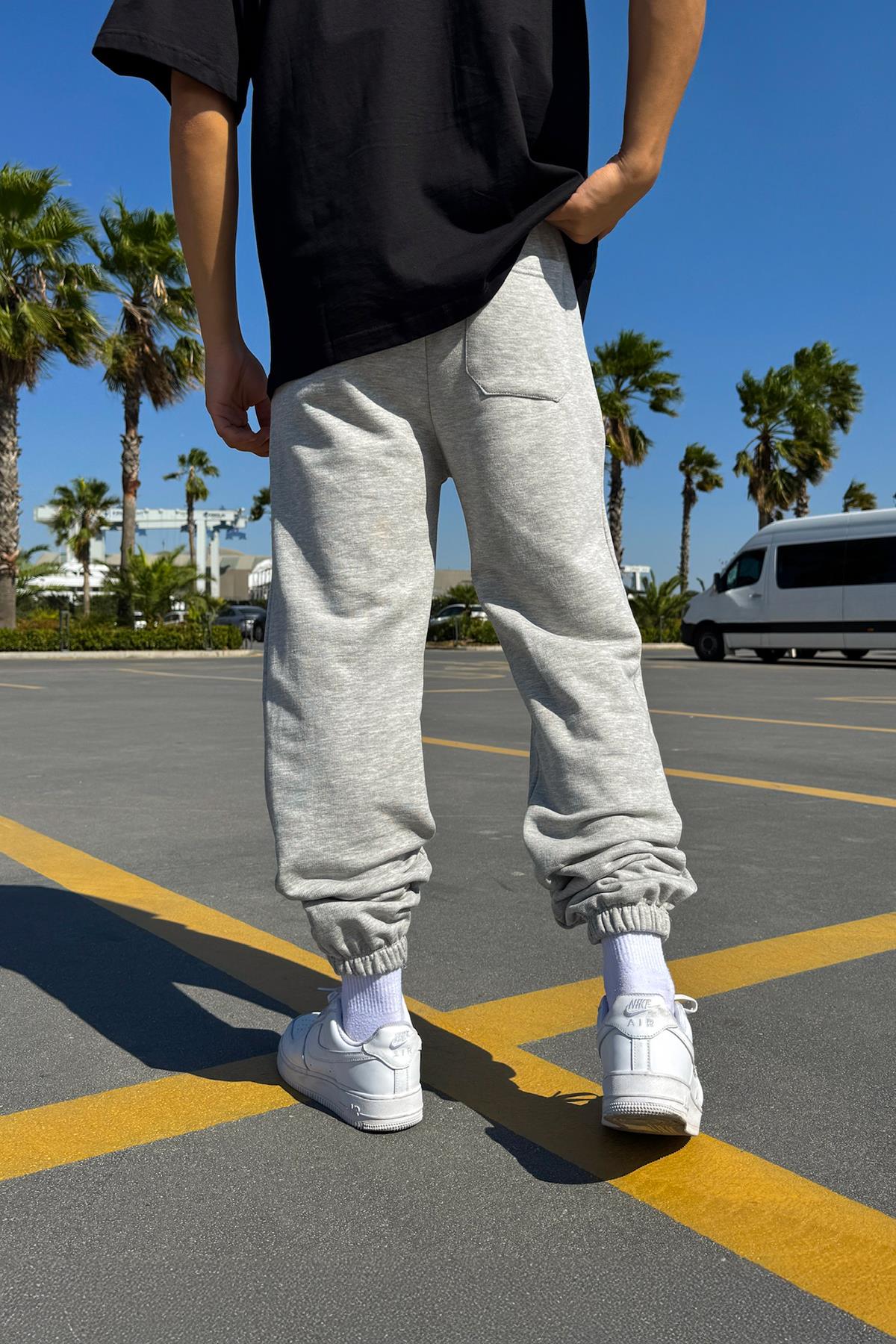 Regular Jogger Eşofman Altı Gri