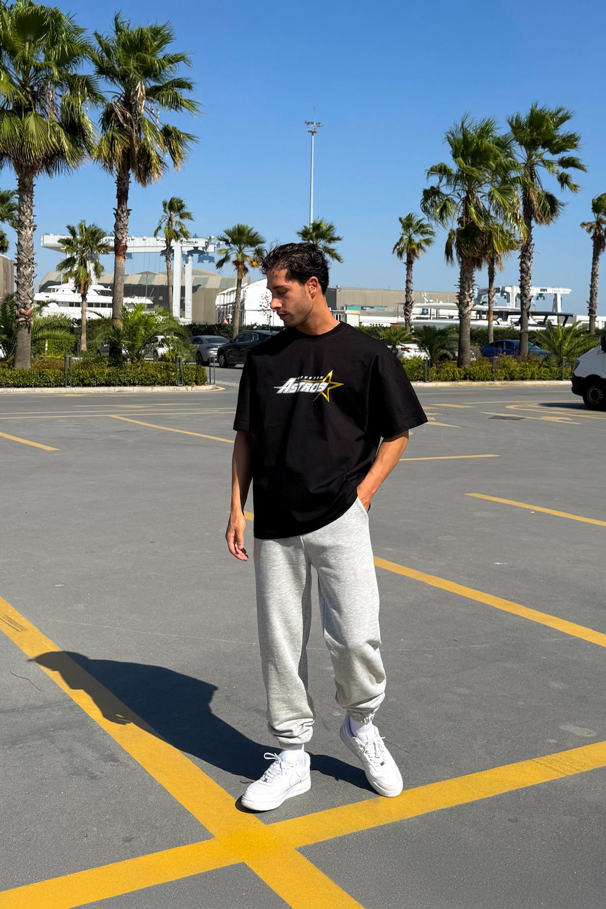 Regular Jogger Eşofman Altı Gri