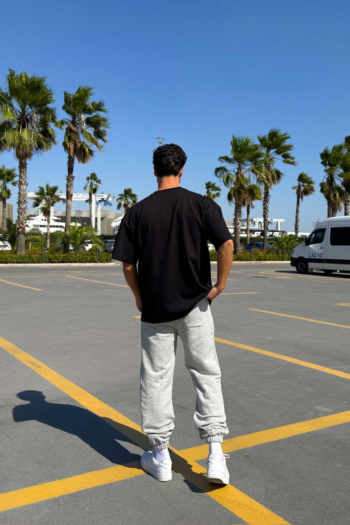 Regular Jogger Eşofman Altı Gri