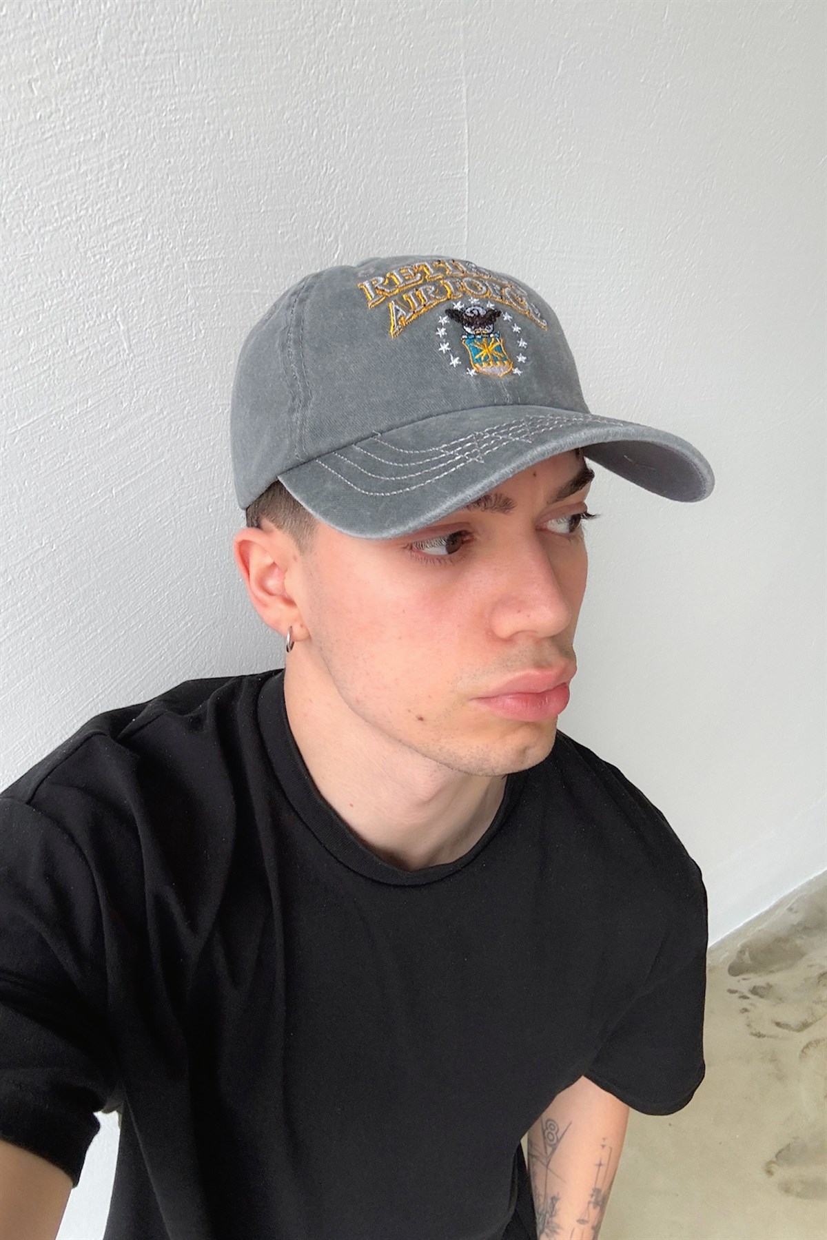 Retired Airforce Nakışlı Şapka