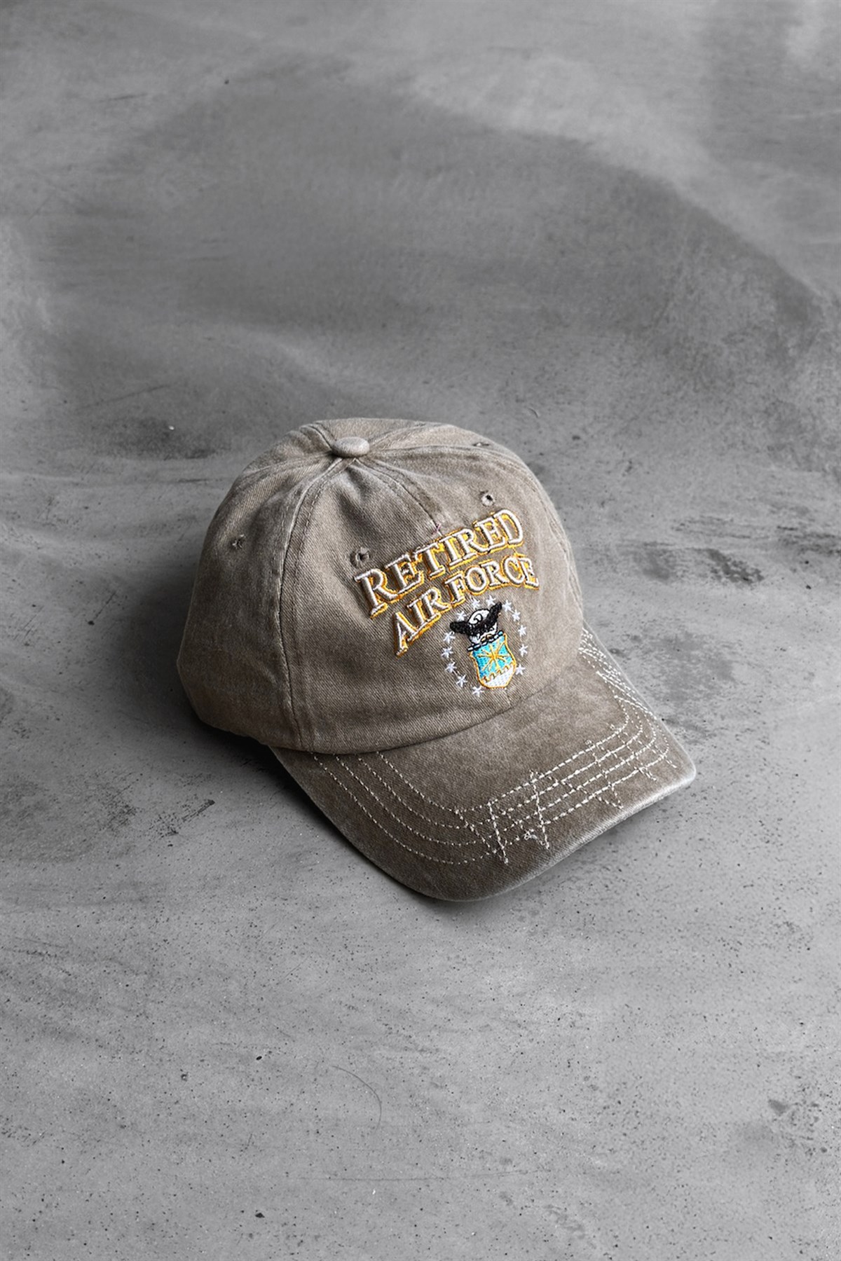 Retired Airforce Nakışlı Şapka