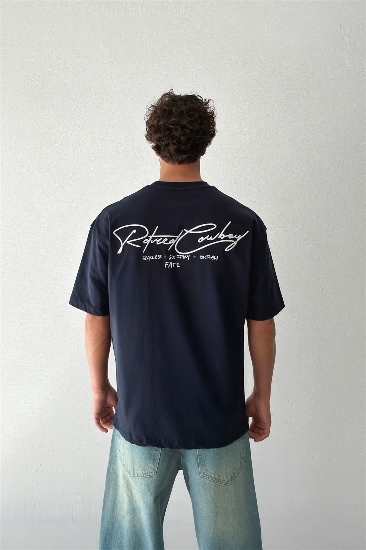 Retree Cowboy Nakışlı Tişört