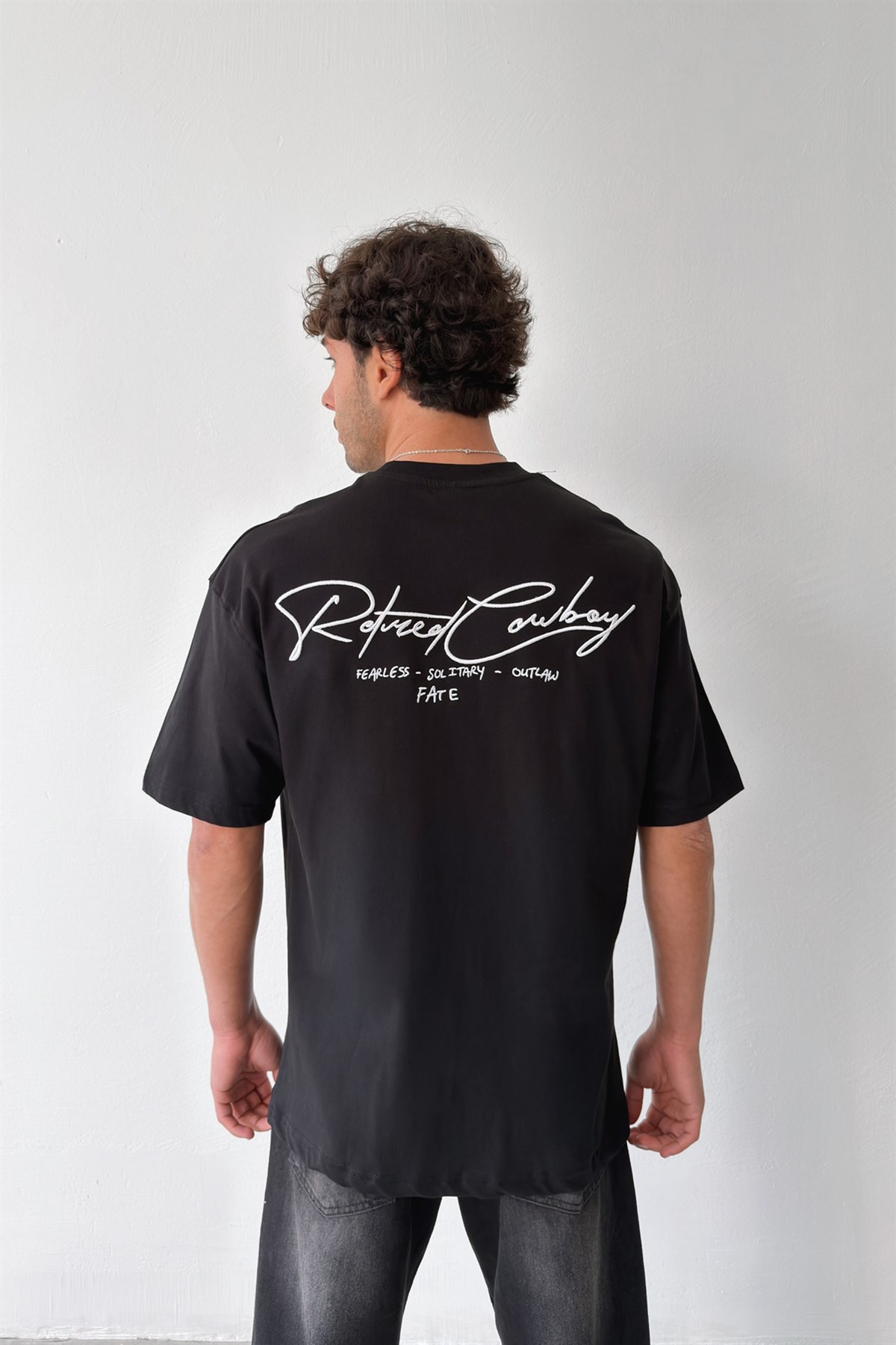 Retree Cowboy Nakışlı Tişört