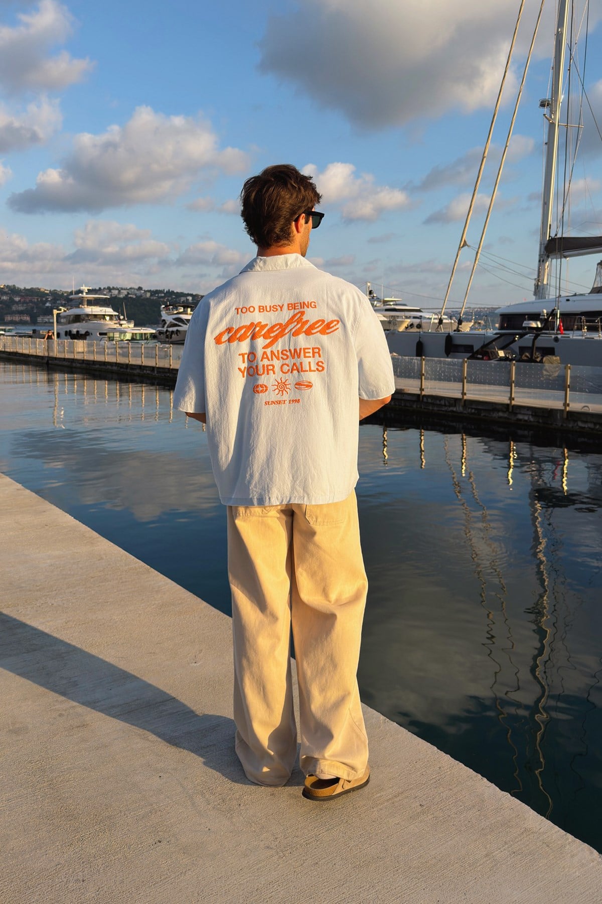 Riviera Boxy Camp-Collar Shirt