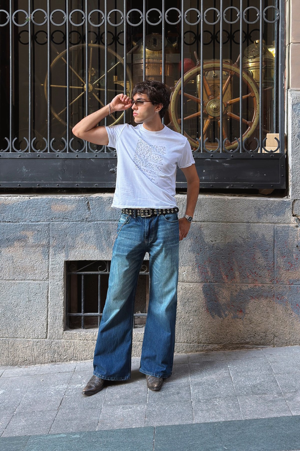 Rockstar Blue Flared Jean